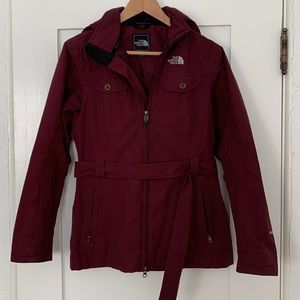 The North Face | trench style rain jacket